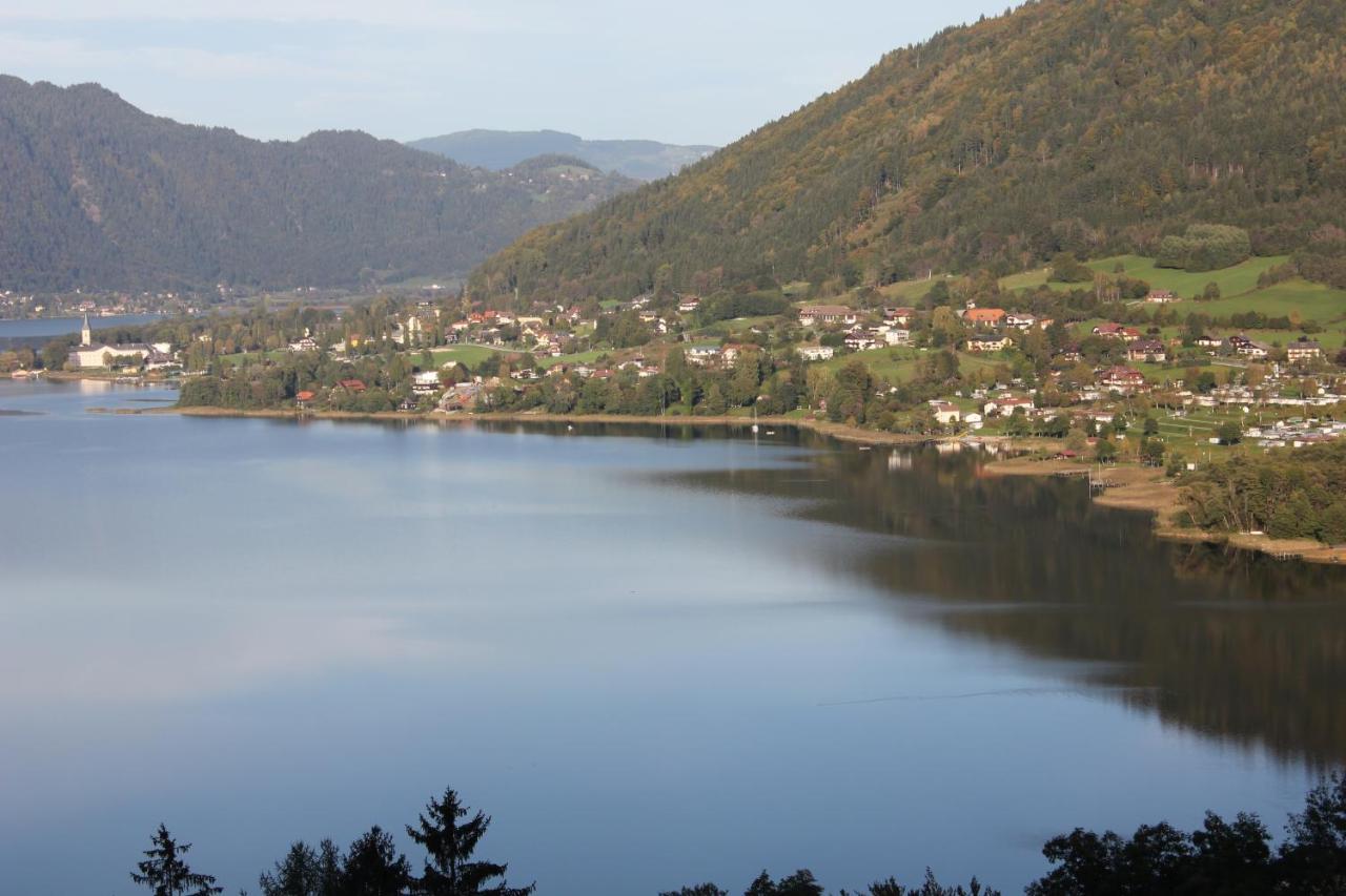 Fewo Strauss Ossiach Bagian luar foto